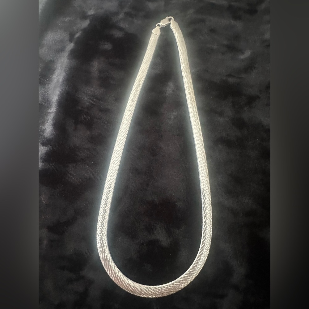Sterling Silver 6.5mm Necklace- Diamond Cut